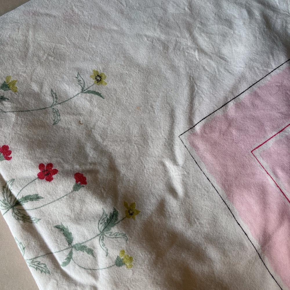 Beautiful antique tablecloth